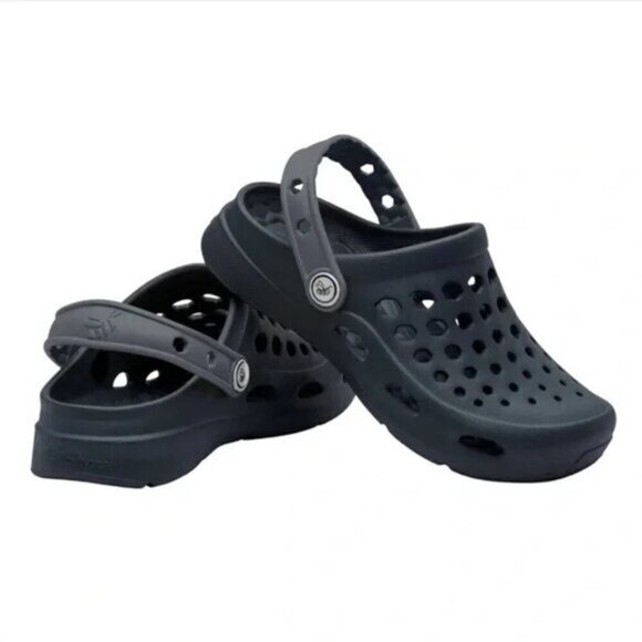 Kids Active Clog Sandal Toddler 4/5 Baby Water Shoes Black & Gray NWT - Picture 1 of 6